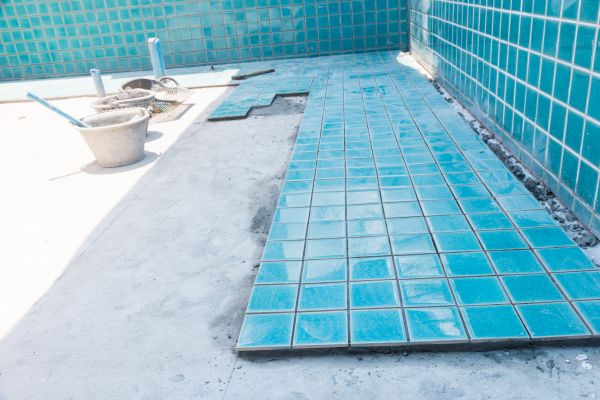 Pool Flooring Installation in North Ridgeville